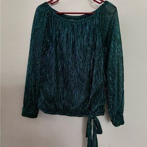 Ce Ce Elegant Green Women's Top